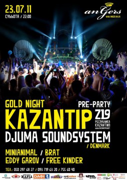 KaZantip Gold Night Pre-Party